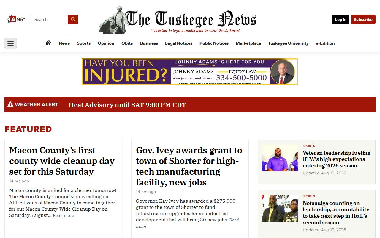 Tuskegee Media local Macon County news source